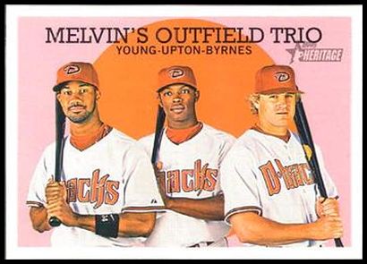 452 Chris Young Justin Upton Eric Byrnes SP